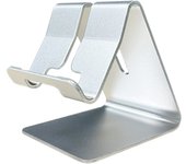 Soporte de teléfono móvil, soporte de teléfonos móviles múltiples, soporte de teléfono móvil de tableta de aleación de aluminio, soporte de base de teléfono móvil compatible con iPhone 15/15 Pro/14 Proyecto