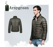 Winter Men's Down Jacket Ultra Light Down Jacket Men Windbreaker Feather Jacket Man Lightweight Portable Warm Coat Down Jacket