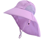 Sombreros de cubo de verano para niños, protección UV, sombrero para el sol de playa al aire libre, gorra con solapa, gorra de ala ancha ajustable