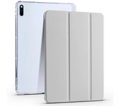 For Huawei MatePad 10.4 (2022) / (2020) Tri-Fold Stand Tablet Cover PU Leather Auto Sleep / Wake Smart Case with Pencil Holder