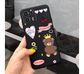 For Motorola Edge 20 Lite Case Cute Fashion Painted Cover For Motorola Edge 20 Pro CaseS Soft Funda Liquid Silicone Shell  Coque