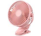 Ventilador USB Recargable Mini Portátil Ventilador Eléctrico Ultra Silencioso con 3 Velocidades Ajustables para Estudiantes en Dormitorios oficinas