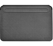 Cingrow Laptop Sleeve Compatible with MacBook Air 15.3 inch/Pro 13 inch Slim Protective Leather Case with Magnetic Closure