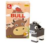 Animal Shape Building Blocks Pencil Sharpener Puzzle Toys Sketching DIY Assembly Pencil Sharpener Drawing Writing
