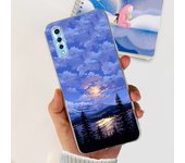 Lovely Cat Pattern Back Case For Vivo Y7s Cases Child Fashion Soft TPU Clear Silicone Bumper For Vivo Y7s V1913A V1913T Capas