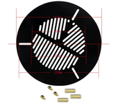 SVBONY Bahtinov Focusing Mask Aluminum Alloy Telescope Focusing Caliber Fixed Diameter 85-120/105-150/150-200/65-100/175-220mm