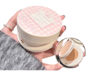 Air Sponge 2-in-1 Durable Foundation Base Bright Corrector for Home Use