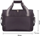 Bolsa organizadora portátil de viaje para mascotas, bolso de mano de comida para perros, mochila para perros aprobada por la aer