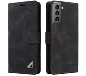 Para Samsung Galaxy S21 Fe Ultra Plus Solapa Magnética Para La Carcasa De La Billetera De La Ranura De La Tarjeta De Visita