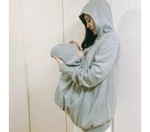 Pregnant Clothes, Carrier, Hooded Sweater, Winter Maternity Jacket, Shower Coat, Baby Carrier Coat
