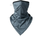 Máscara de protección solar para hombre, pasamontañas para bicicleta, motocicleta, cubierta facial, seda de hielo, ciclismo, primavera, verano, máscara Triangular para colgar en la oreja