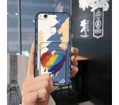 Full wrap Card slot Phone Case For Huawei P10 Lite Dirt-resistant Silicone Soft case Durable Card sleeve Cover TPU Cute