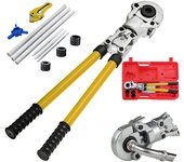 SucceBuy Pipe Crimping Pliers Hand Pressing Kit ø16-32mm for Composite Pipe PEX Presser Aluminum Composite Pipes