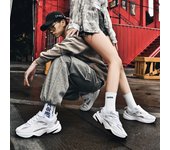 Zapatos Cómodos De Plataforma Para Papá, Zapatillas Retro De Realce, Modelos De Pareja