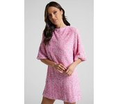 Spring/Summer New Women's Fashion Mid-Length Asymmetrical ulder Sequin Dre Gown