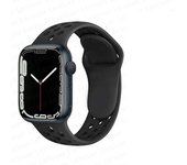 Silicone Strap For Apple Watch band 44mm 40mm 49mm 45mm 41mm 42mm sport bracelet correa iWatch Series 8 SE 7 6 3 9 Ultra 2