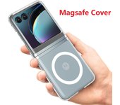 Clear For Motorola Razr 40 Ultra Razr4 4 Moto RAZR Plus Case Transparent Hard Magsafe Protection Cover
