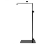 Reptile Lamp Stand Adjustable Telescopic Metal Floor Lamp Bracket for Succulent Lizard Tortoise Turtle Heating Light Holder