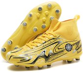 Zapatos de fútbol de caña alta para hombre, botas de fútbol para adolescentes, césped