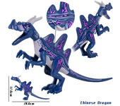Bloques de construcción de Jurassic World 2 para niños, bloques de construcción de dinosaurios, tiranosaurio Indominus i-rex, ju
