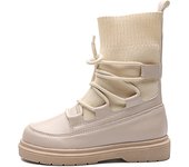 Bajo tubo fly-knit correas niñas botas niñas botas cortas calcetines botas marea