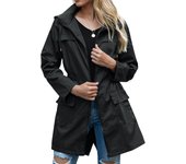 Active Outdoor Hooded Windbreaker Raincoat