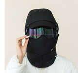 Con Gafas a prueba de Viento, sombrero frío de Invierno, protector de Cuello a prueba de frío, orejeras, sombrero frío, Máscara de Esquí de Invierno, Ciclismo