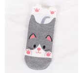 Cute Dog Cartoon Super Soft Boat Socks Korean Cartoon Comfortable Breathable Odorless Pure Cotton Socks Women