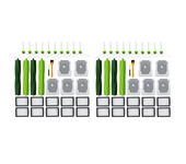 2X for iRobot Roomba I3, I3+, I4, I6, I6+, I7, I7+, I8, I8+, E5, E6, E7, Robot Vacuum Main Side Brush Hepa Filter