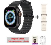 2024 Black Hello Watch 3 Plus Smartwatch AMOLED 450mAH 49mm Ultra Sport Smart Watches Man Woman Local Music NFC Bluetooth Call