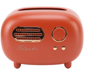 Vintage Radio Tissue Box Super Technology Retro Radio Tissue Box Plastic Multifunctional Beautiful for Bathroom for Kitchen