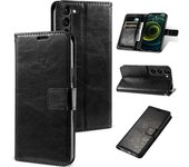 Leather phone case for Samsung Galaxy S24FE S24Ultra S23FE S23Ultra flip design S23+/S24+can hold card S24/S23