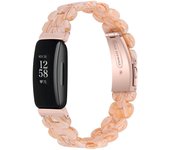 Suitable for Fitbit Inspire HR/Inspire 2 resin strap oval slim waist wristband