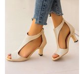 ladies high heels Fish Mouth Shoes Heeled Sandals