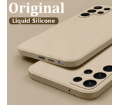 Case For Samsung Galaxy S24 S23 S22 Ultra S21 S24 FE S21 A55 A53 A52S A54 Shockproof Quadrate Liquid Silicone Phone Cover Coque