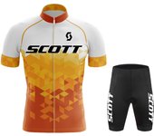 Men's Cycling Shirt SCOTT Clothing Mtb Jersey 2024 Jerseys Equipment Man Road Bike Uniform Blouse Maillot Cyclisme Pants Set Bib