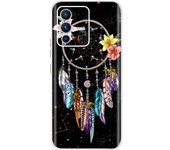 Silicone Case For Vivo V23 5G Phone Case Clear Soft TPU Cute Cat Flowers Capa Shell On Vivo V 23 V23 Pro V2130 Silicone Cases