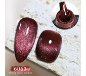 Parkson 10ml Shining Meteor Magnetic Cat Eye Gel Nail Polish Glitter Bright Lacquer DIY Semi Permanent UV Gel Soak Off Varnish