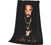 Drakes Rapper Singer Album Blanket Cozy, Soft, Lightweight Flannel Throw Blanket for Bed Couch Living Room