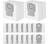 16 Packs Disposable 2.5L Vacuum Bags for Roborock S8 Pro Ultra, S8+, S7 Max Ultra/MaxV Ultra, Q5+, Q7+, Q5 Pro+, Q8 Max+