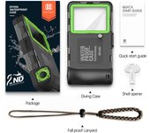50ft/15m Professional Diving Underwater Case for iPhone 14 13 15 16 Pro Max Snorkeling Waterproof For Samsung S25 Ultra S24 FE
