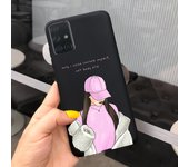 For Samsung Galaxy A51 Case Colorful Flower Painted Silicone Shockproof Cover For Samsung A51 4G 5G SM-A515F A 51 GalaxyA51 Case
