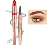 4 Tip 3D Waterproof Liquid Eyebrow Pencil Portable Long Lasting Eyebrow Pencil For Women Daily Use