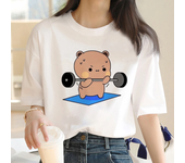 Bubu Dudu t shirt women designer streetwear Japanese top girl comic anime clothes