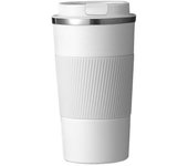 Termo Cafe, Taza Termica 380ml Tazas de Cafe, Taza Termo Cafe para Llevar acero inox sin BPA, Vaso Termico Café y Té a Prueba de Fugas, para Café Frío y Caliente, Leche y Té(Azul)