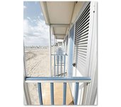 Beach Hut Bridge Reef Starfish Conch Coral Ocean Wall Art Canvas Painting Posters And Prints Wall Pictures For Living Room Decor
