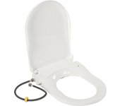 Bidet Insert for Toilet, Non-Electric Toilet Seat with Self-Cleaning Double Nozzles, Toilet Seat for Butt & Intimate Cleaning