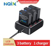 HQIX for DJI Osmo Action 4 Action 3 Osmo action camera Charger Battery