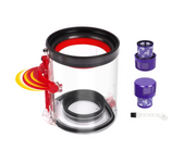 Dust Bin+HEPA Filter Replacement for Dyson V10 SV12 Cordless Vacuum Cleaner Canister/Dust Bucket Part No.969509-02
