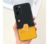 For Oppo Find X5 Lite / Find X5 Pro Phone Case Soft Matte Liquid Silicone Cute Animals Painting Bumper On FindX5 Lite x5Pro Capa